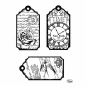 Preview: Clear stamp Silikonstempel Tags Time 14 x 18 cm