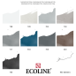 Preview: ECOLINE Brushpen - 10er Set - Grau