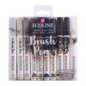 Preview: ECOLINE Brushpen - 10er Set - Grau