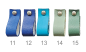 Preview: Colorchart Colors 11 - 15