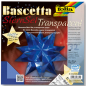 Preview: Folia Transparentpapier-Faltblätter "Bascetta-Stern", blau, 20 x 20 cm, 32 Blatt