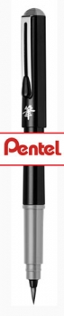 Pentel Pocket Brush - Stift und Nachfüller - schwarz