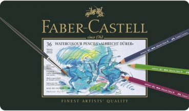 Albrecht Dürer Aquarellbuntstifte 36er Metall-Etui, Faber-Castell