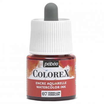 colorex Flasche - Zinnoberrot