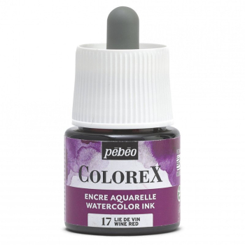 colorex Flasche - Dunkles Weinrot