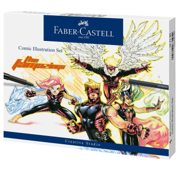 Faber Castell - Comic Illustration Set (15-teilig)