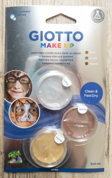 GIOTTO Make up - Metalic Töne (3x5 ml)