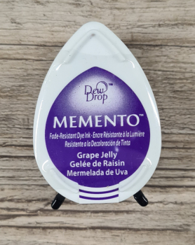 MEMENTO Dew Drop Stempelkissen, "Grape jelly"