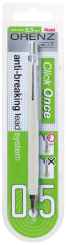 Orenz Druckbleistift Verpackung weißes Gehäuse