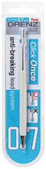 Orenz Druckbleistift Verpackung weißes Gehäuse