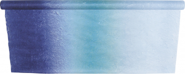 Strohseide mit Farbverlauf 70 x 150 cm Farbverlauf blau