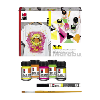 Marabu Textil Neon Set (4 x 15 ml)