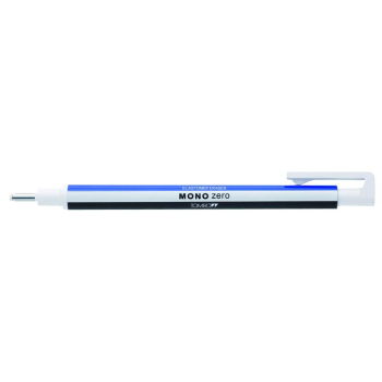MONO Zero runde Mine - blau-weiße Gehäusefarbe