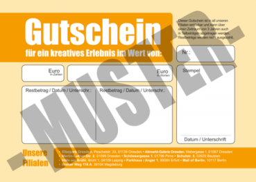 Gutschein Rückseite