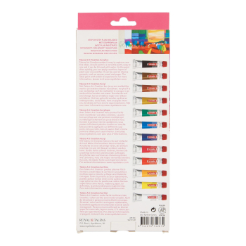 Acrylfarbe 12er Set, Mehrfarbig