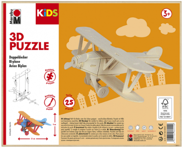 Marabu KiDS 3D Puzzle Doppeldecker
