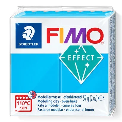 374 - transparent blau