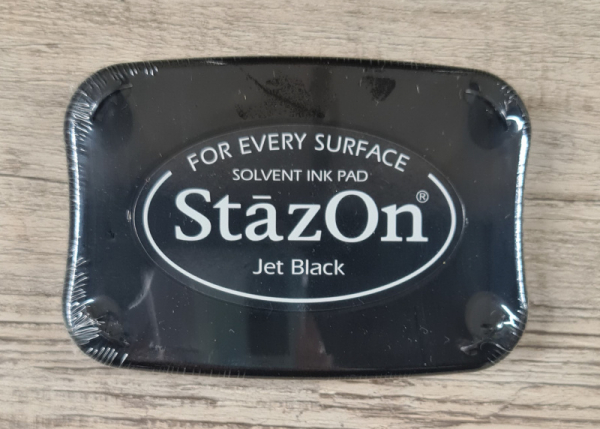 Tsukineko StazOn Stempelkissen, "Jet Black"
