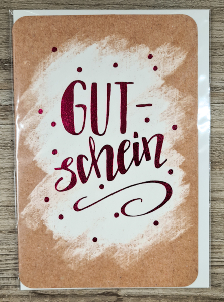 Karte - "Gutschein" (HANRA)