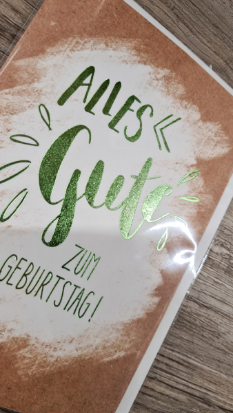 Karte - "Alles Gute zum Geburtstag" (HANRA)