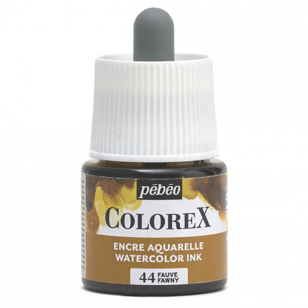 colorex Flasche - Gelbbraun