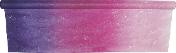 Strohseide mit Farbverlauf 70 x 150 cm Farbverlauf violett