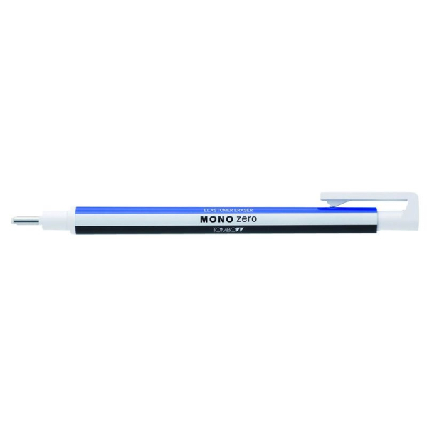 MONO Zero runde Mine - blau-weiße Gehäusefarbe