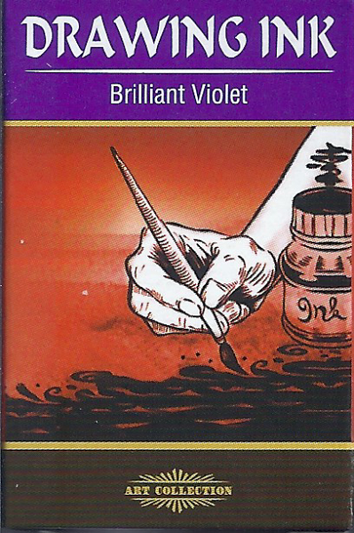 Künstler-Zeichentusche 20g brilliantviolett