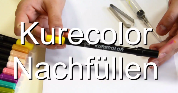 Tutorial Kuretake Kurecolor Nachfüllen befindet sich in der Artikelbeschreibung