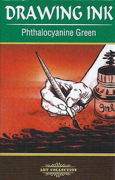 Künstler-Zeichentusche 20g phthalocyaninegrün