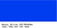 652 - Mittelblau