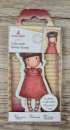 SANTORO Gorjuss Girl, Mini Rubber Stamp, Nr.54, " Sweetheart"