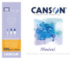 Canson Montval® 10,5 x 14,8 cm; 12 Blatt; 300 g/qm