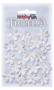 HobbyFun - FLORELLA Blüten 2cm (verschiedene Farben)