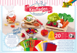 Bastelfilzset - Kaufladen