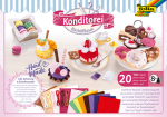 Bastelfilzset - Konditorei